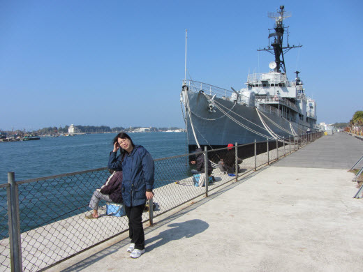 台南安平港德陽驅逐艦展示館