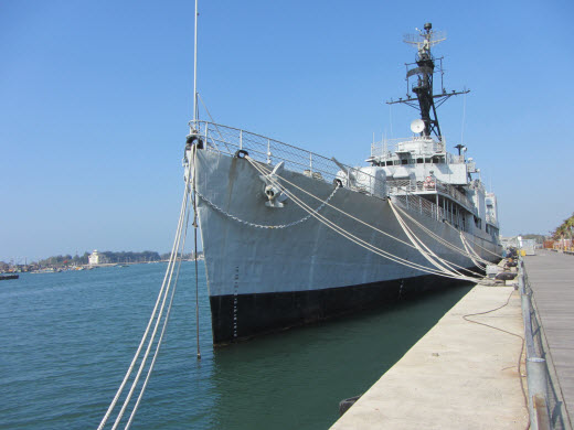 台南安平港德陽驅逐艦展示館