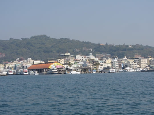 高雄旗津島 海濱