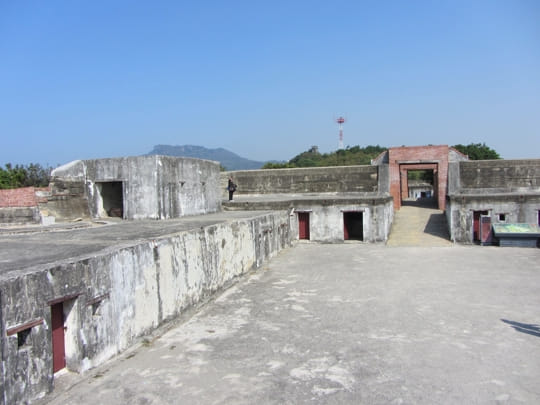 高雄旗津島旗後山旗後砲台