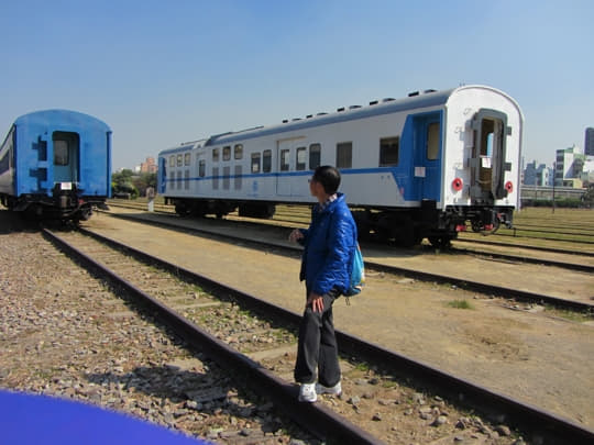 高雄鐵道文化園區 退役火車展示