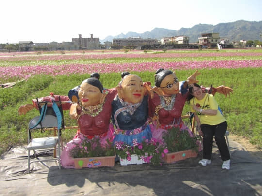 高雄美濃 中正湖花田區