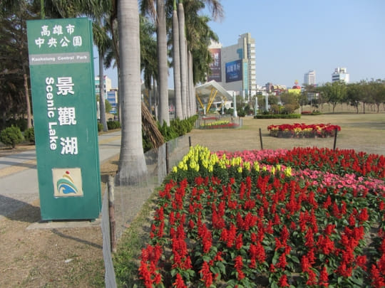 高雄中央公園 景觀湖